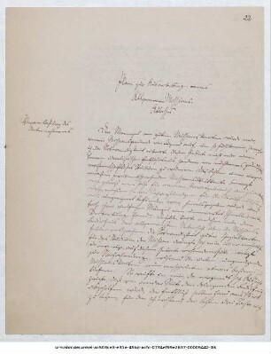 Plan zur Ausarbeitung eines Allgemeinen Missions-Atlasses : Frankfurt an der Oder, 17.11.1864