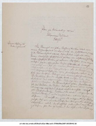 Plan zur Ausarbeitung eines Allgemeinen Missions-Atlasses  : Frankfurt an der Oder, 17.11.1864