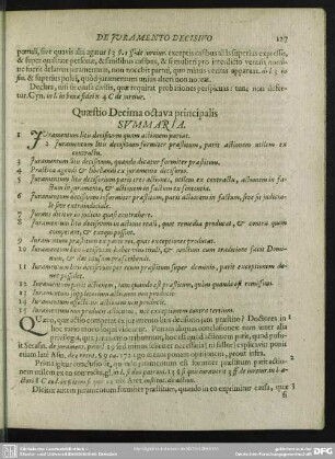 Quaestio Decima octava principalis