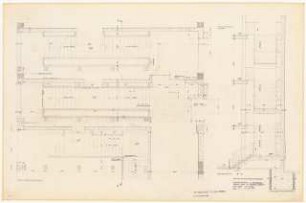 Technische Universität Berlin Elektrotechnische Institute, 2. Bauabschnitt: Treppe Achse 27 1:20