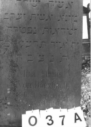 Grabstein 37A