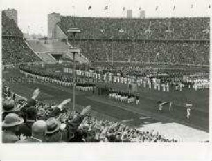 Eröffnungsfeier der Olympischen Sommerspiele 1936 in Berlin