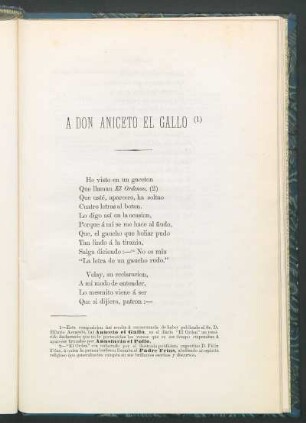 A don Aniceto el Gallo