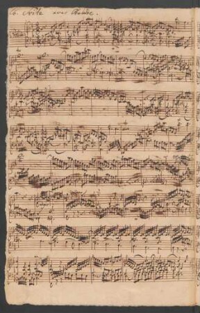 Suiten; cemb; d-Moll; BWV 811