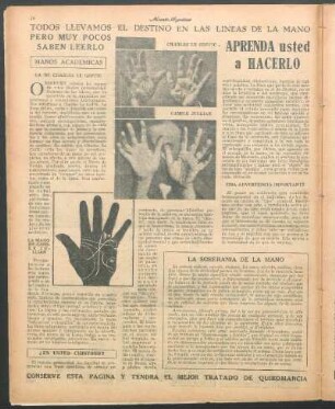 La soberanía de la mano