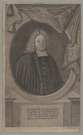 Bildnis des Johann Georg Leuckfeld