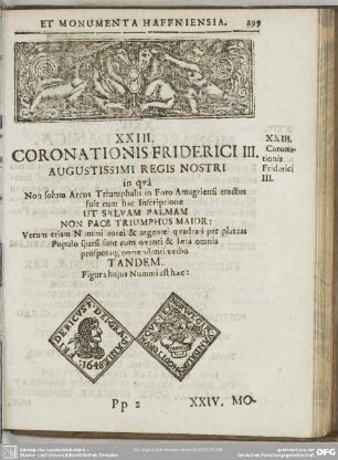 XXIII. Coronationis Friderici III.