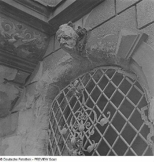Schloßstraße : Dresden. Fassadendetail des Residenzschlosses