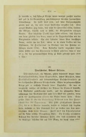 32. Thrasybulus, Athens Befreier