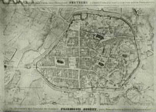 Stadtplan von 1833/1835