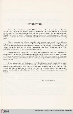 Foreword