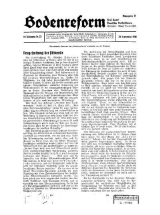 Neugestaltung der Allmende