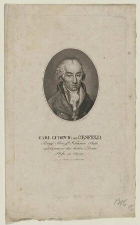 Bildnis des Carl Ludwig von Oesfeld