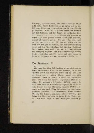 Der Zionismus. II.