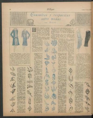 Consultas y respuestas sobre modas