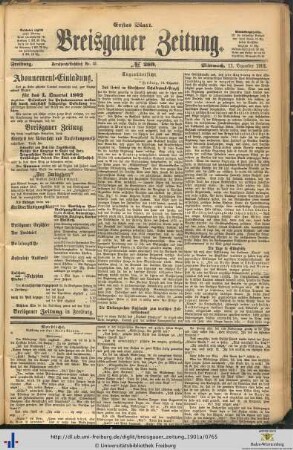 11.12.1901 (Erstes Blatt)