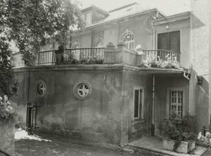 Glauchau, Theaterstraße 29, Stadttheater, erbaut um 1925, Straßenansicht