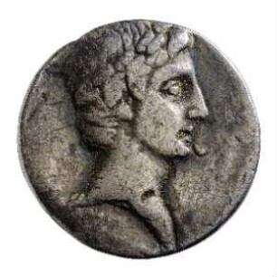 Münze, Denar, 29 - 27 v. Chr.