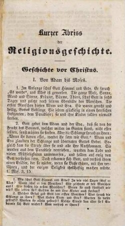 Katholischer Katechismus oder Lehrbegriff nebst einem kurzen Abrisse der Religionsgeschichte von Anbeginn der Welt bis auf unsre Zeit : für die Jugend sowohl als für Erwachsene