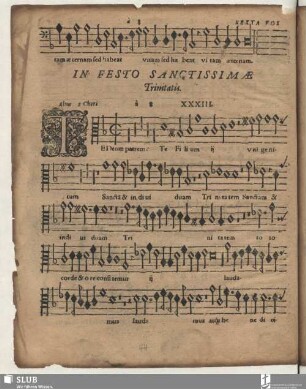 XXXIII. Te Deum patrem ingenitum