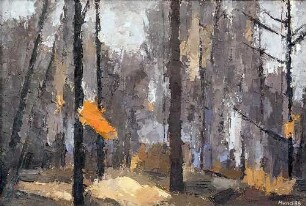 Herbstliches Waldstück