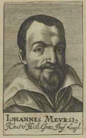 Bildnis des Iohannes Mevrsivs