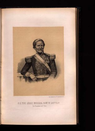 H. E.The Grand Marshal Ramon Castilla