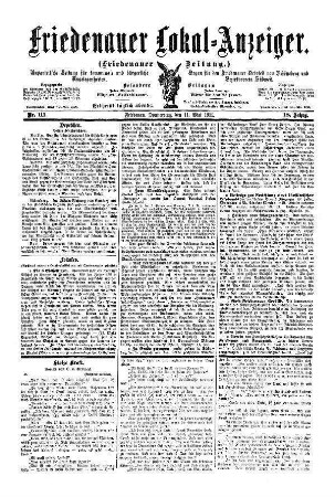 Nr. 111, 11.05.1911