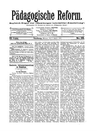 Deutsche Lehrerversammlung in München