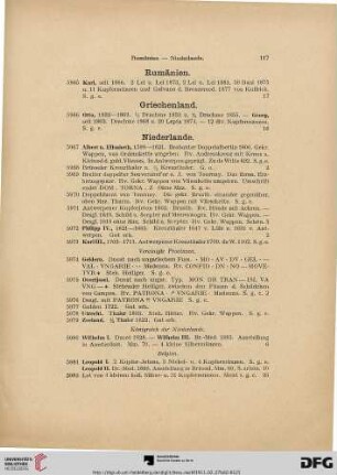 Rumänien/Griechenland/Niederlande
