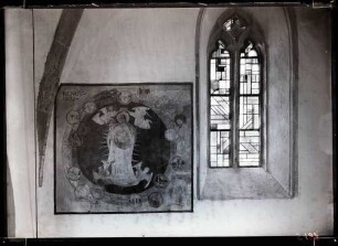 Kirche; Innenraum, Chor, Wandbild