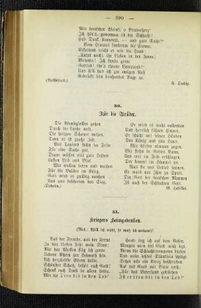 Kriegers Heimgedenken : (Mel.: Will ich nicht, so muß ich weinen)!