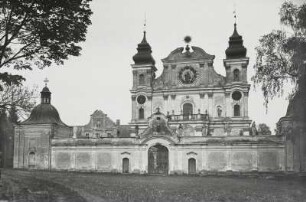 Krossen, Wallfahrtskirche : Krossen (Krosno). Wallfahrtskirche. Ansicht von Westen