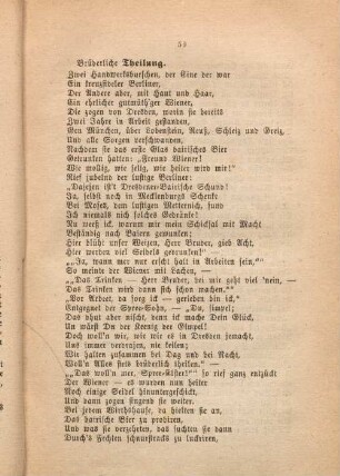 Bürderliche Theilung.