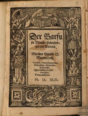 Der Barfüßer Münche Eulenspiegel und Alcoran