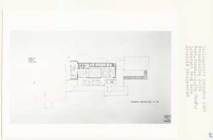 Strandkasino, Tel Aviv-Jaffa (Diplomarbeit bei Karl Wilhelm Ochs): Grundriss 1. Obergeschoss 1:200
