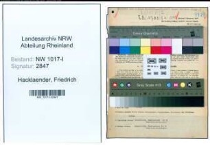 Entnazifizierung Friedrich Hacklaender , geb. 27.03.1896 (Obermeister)