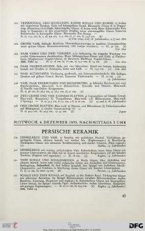 Persische Keramik (Nr. 509-560)