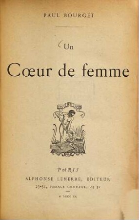 Un Coeur de femme