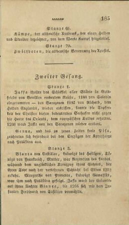 Zweiter Gesang