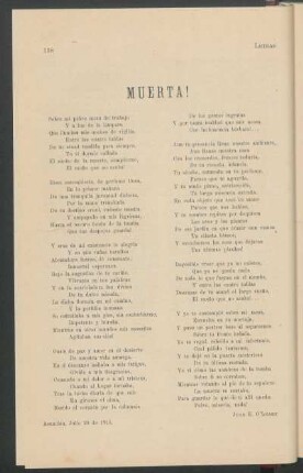 Muerta!