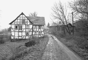Bergarbeiterhaus (Hofanlage); Helsa, Ringenkuhl 1