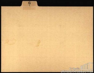 BIRNE: Sorten G
