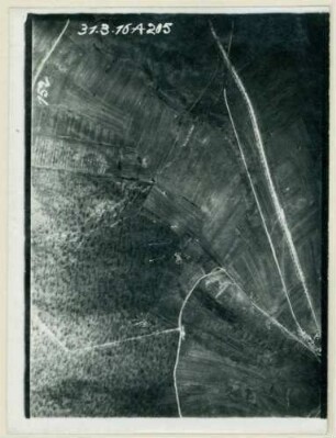 Foto des Geländes östlich von Haudiomont (Luftbild)