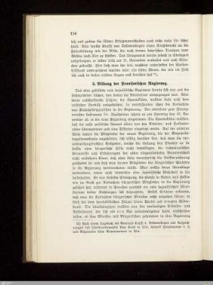 5. Bildung der provisorischen Regierung