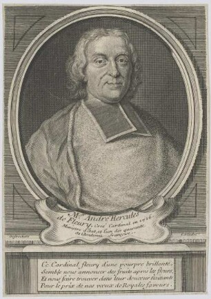 Bildnis des André Hercules de Fleury