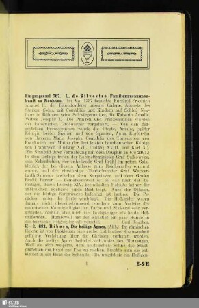 [Führung durch das I. Obergeschoß]