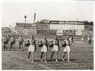 Fünfter Wettkampf für polizeiliche Körperausbildung 17. - 19. Juni 1932 in Karlsruhe