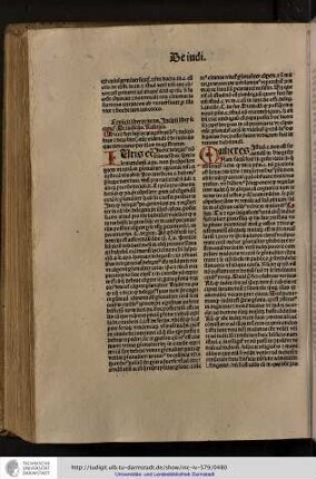 Incipit liber secundus. De iudiciis.