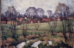 Ausstellung von Werner Respondek und Renate Deitert: Ölgemälde von Werner Respondek